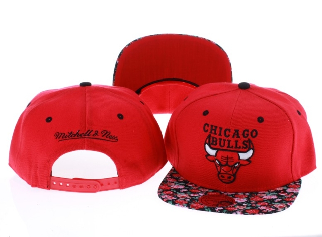 NBA Chicago Bulls M&N Snapback Hat id35